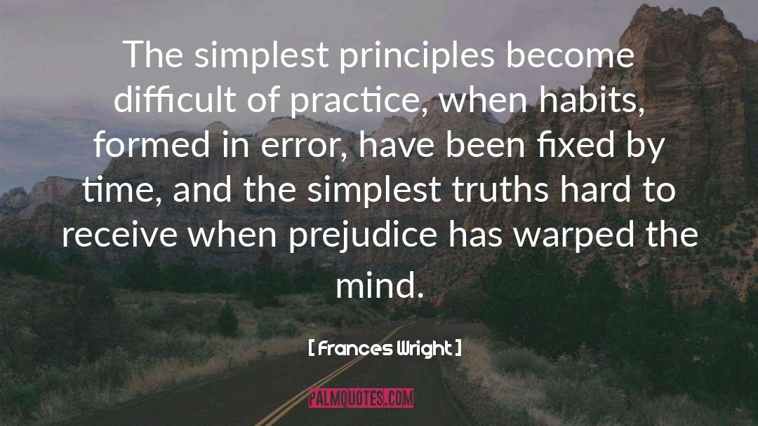 Warped quotes by Frances Wright