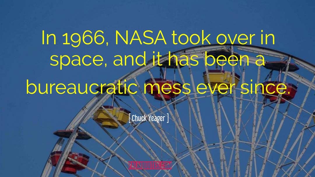 Warped Space quotes by Chuck Yeager