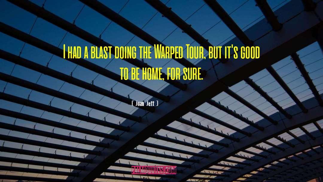 Warped Tour quotes by Joan Jett