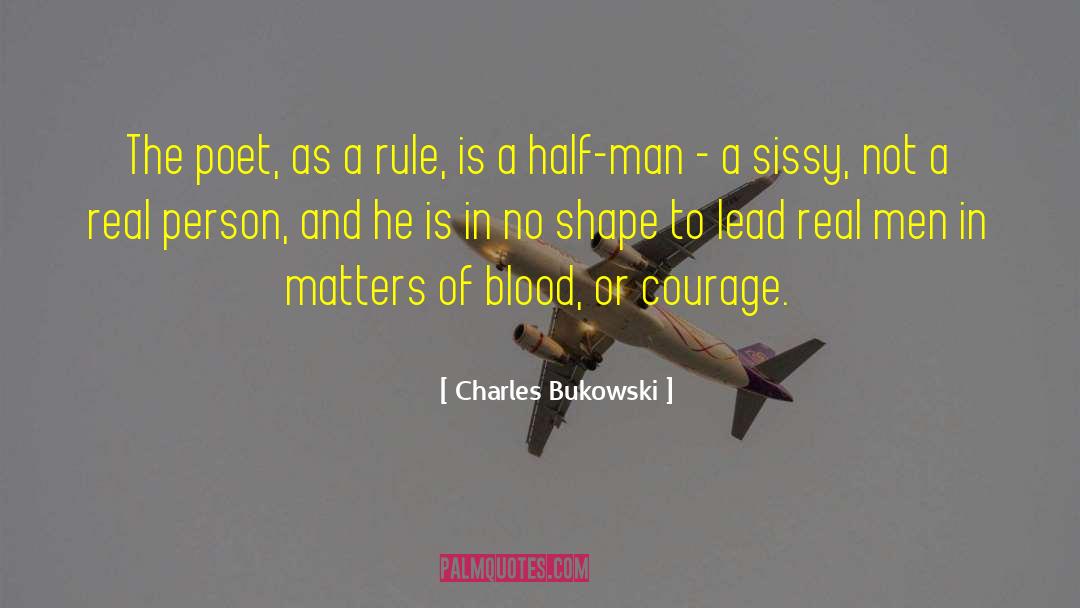 Warrior Poet Podcast quotes by Charles Bukowski