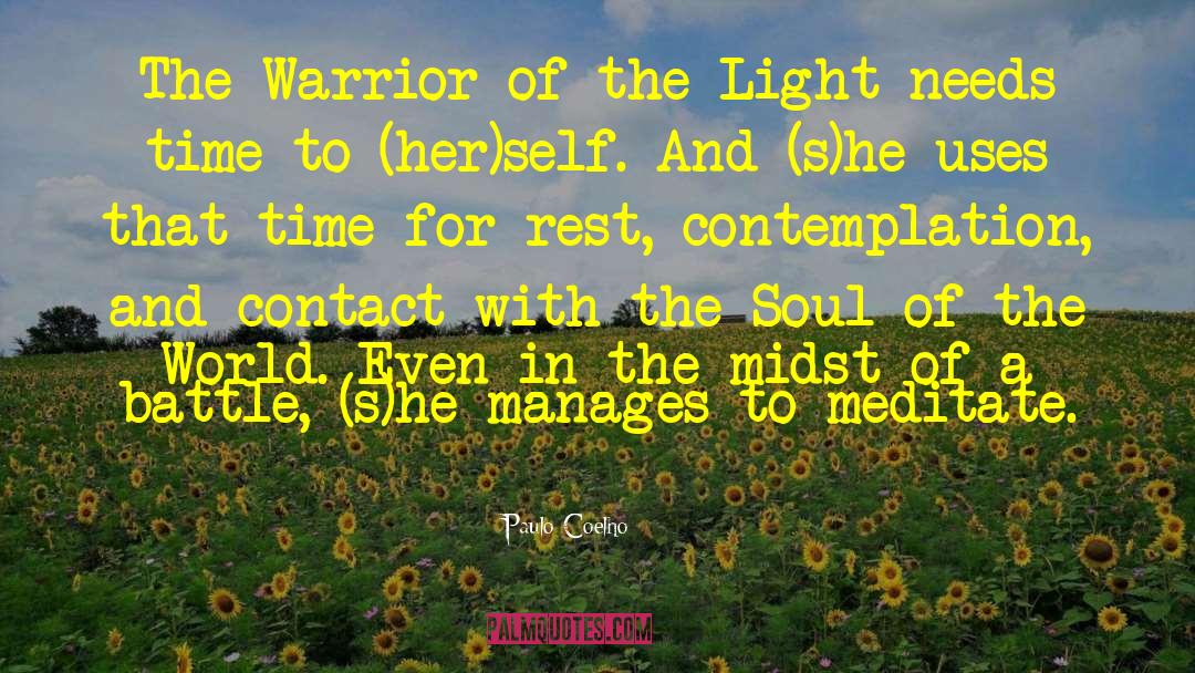 Warrior Queen quotes by Paulo Coelho