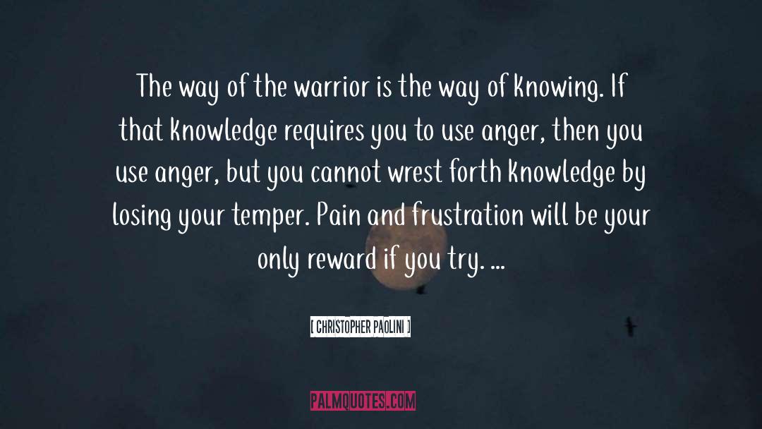 Warrior quotes by Christopher Paolini