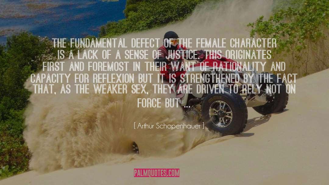 Warrior Women quotes by Arthur Schopenhauer