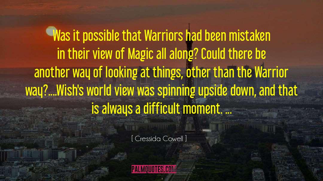 Warriors quotes by Cressida Cowell