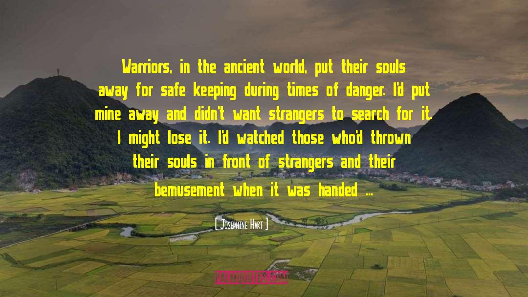 Warriors Sunrise quotes by Josephine Hart