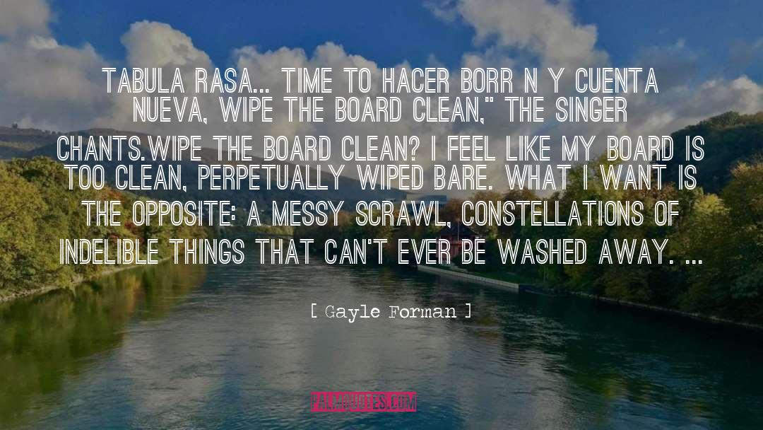 Washed quotes by Gayle Forman