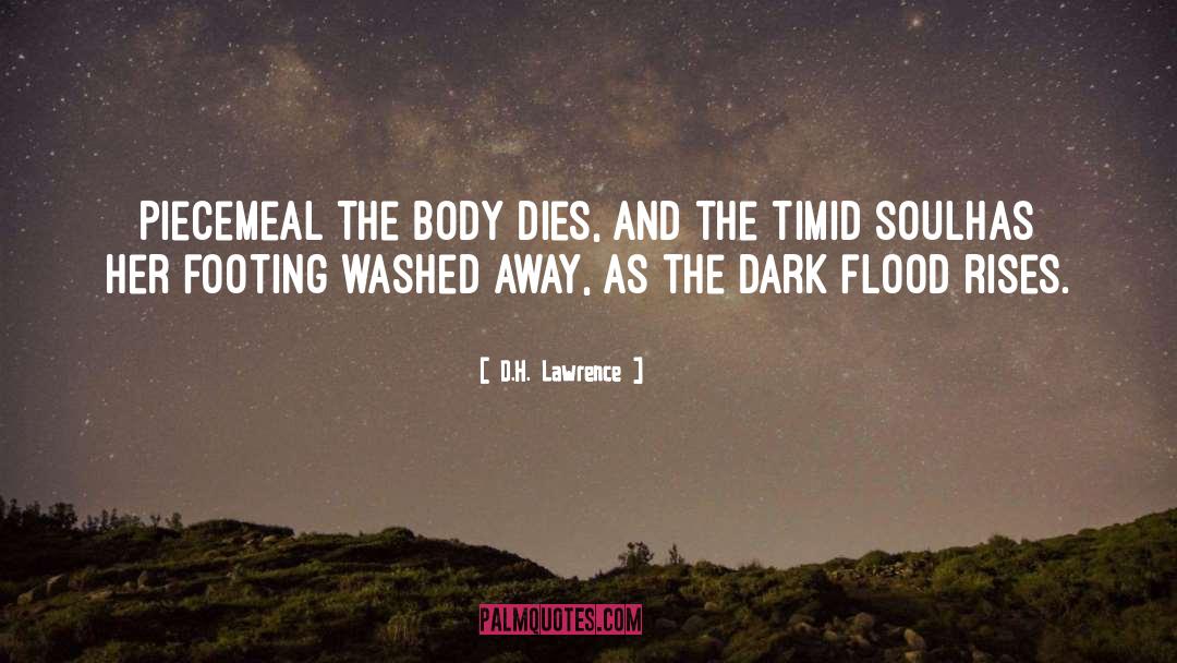 Washed Up quotes by D.H. Lawrence