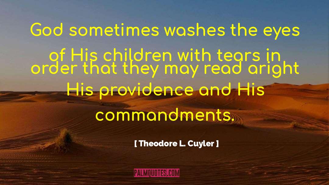 Washes quotes by Theodore L. Cuyler