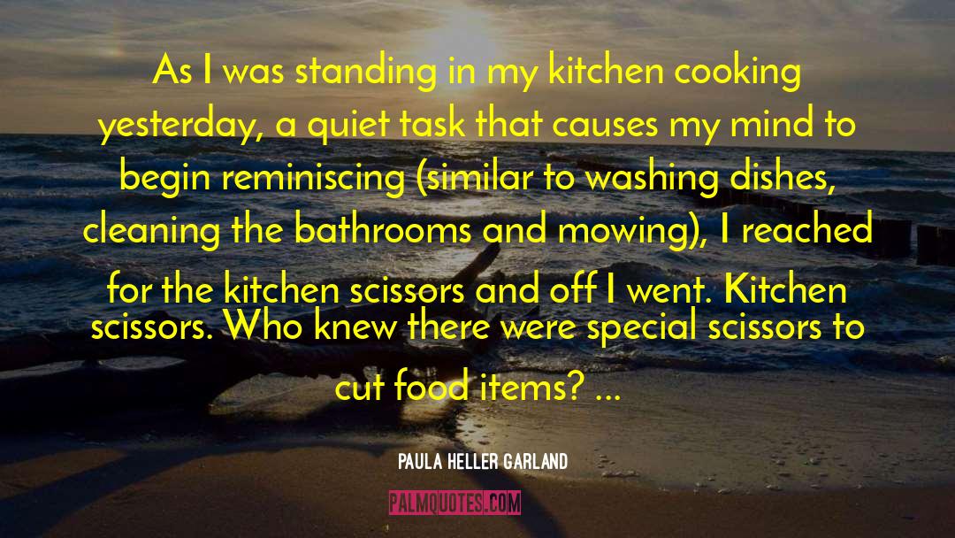 Washing Dishes quotes by Paula Heller Garland