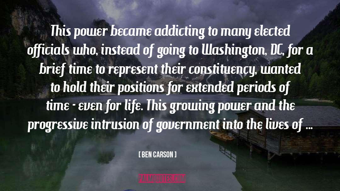 Washington Dc quotes by Ben Carson