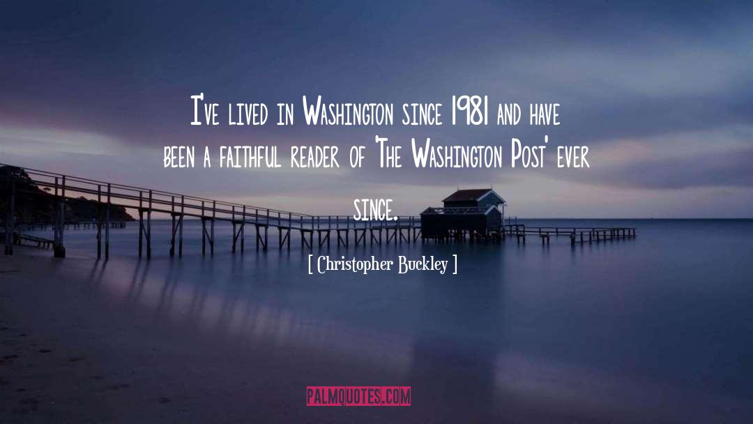 Washington Post Made Up quotes by Christopher Buckley