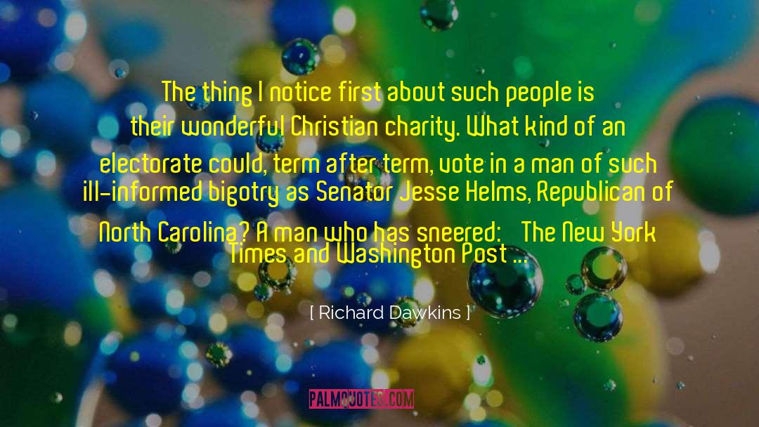 Washington Post quotes by Richard Dawkins