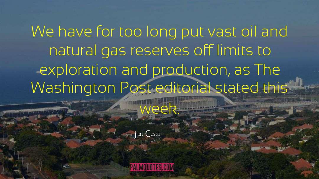 Washington Post quotes by Jim Costa