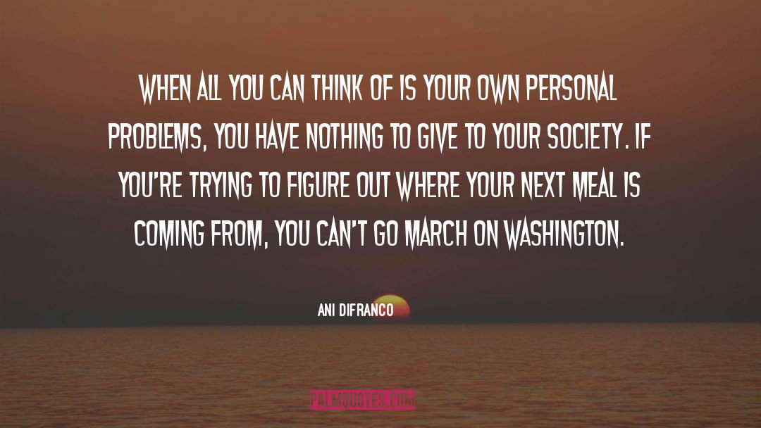 Washington quotes by Ani DiFranco