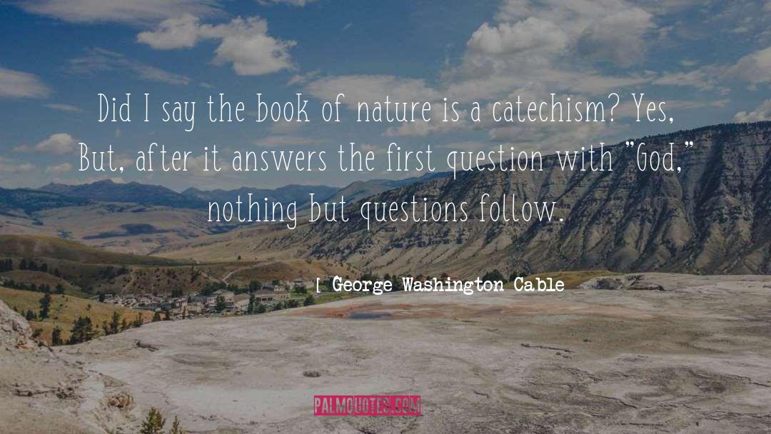 Washington quotes by George Washington Cable