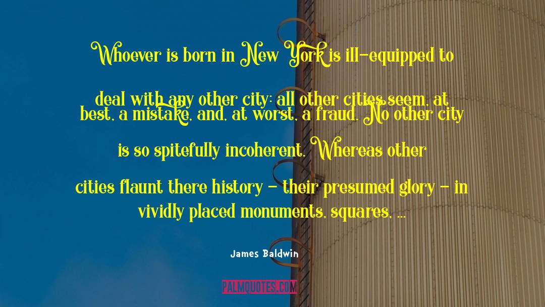 Washington Square quotes by James Baldwin