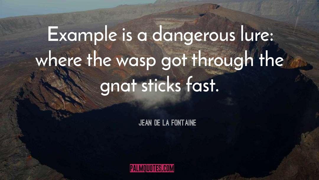 Wasp quotes by Jean De La Fontaine