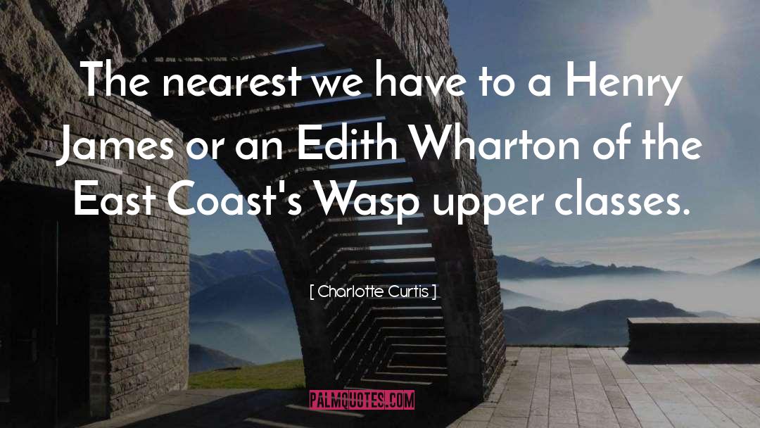 Wasp quotes by Charlotte Curtis