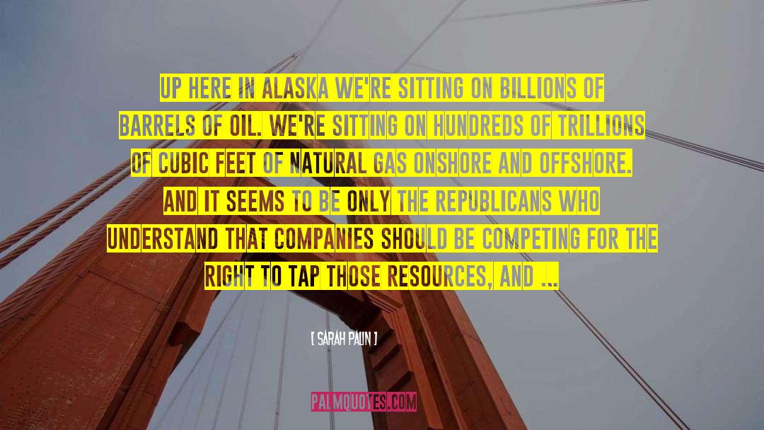 Wastage Natural Resources quotes by Sarah Palin