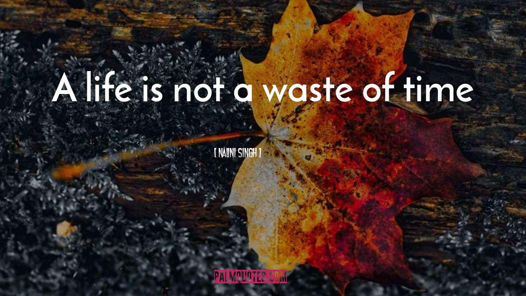 Waste Of Time quotes by Nalini Singh