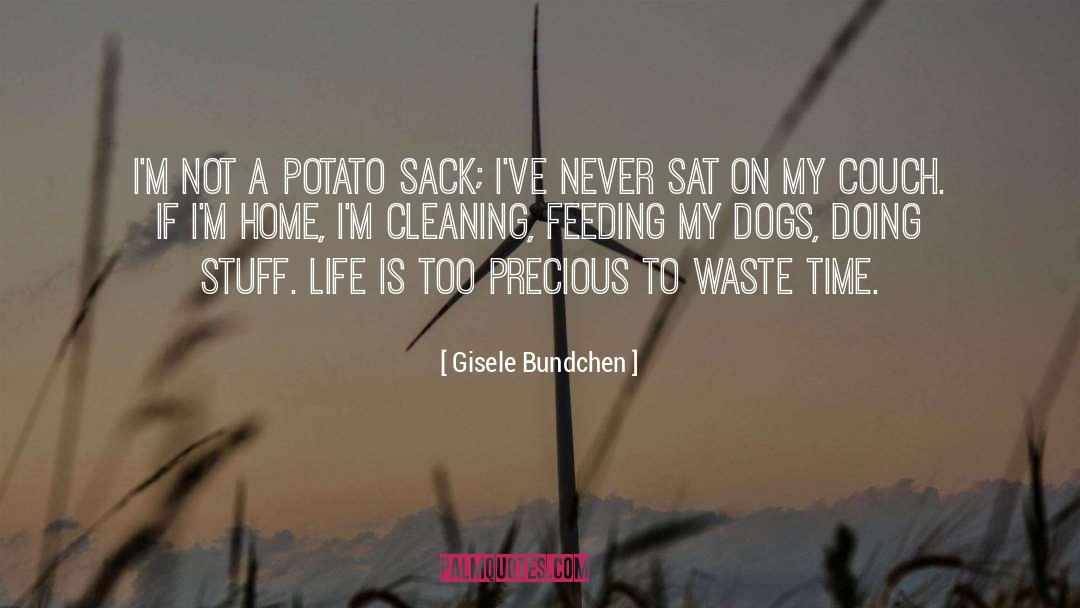 Waste Time quotes by Gisele Bundchen