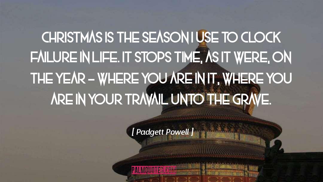 Wasted Time In Life quotes by Padgett Powell