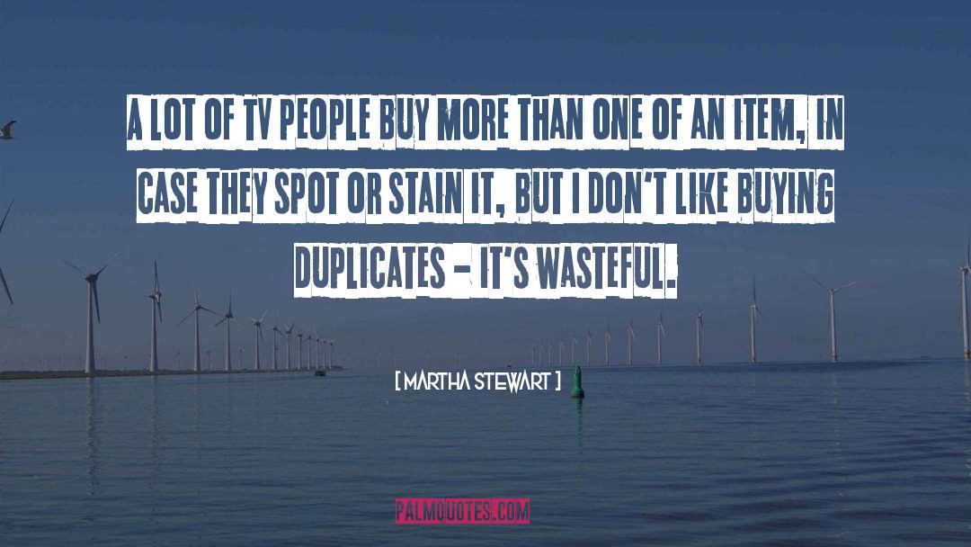 Wasteful quotes by Martha Stewart