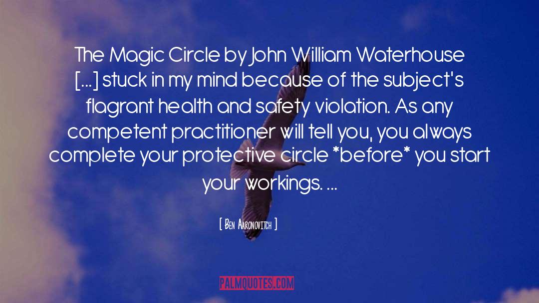 Watanuki Magic Circle quotes by Ben Aaronovitch