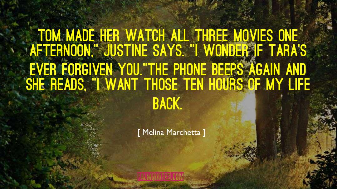 Watch Movies Online 1 Channel quotes by Melina Marchetta