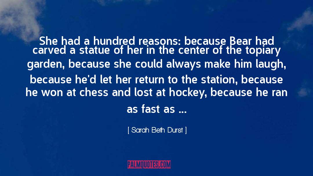 Watch My Back quotes by Sarah Beth Durst