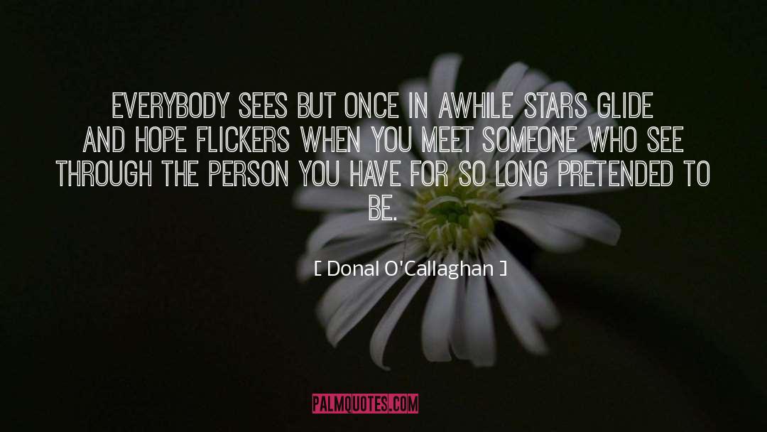 Watching The Stars quotes by Donal O'Callaghan