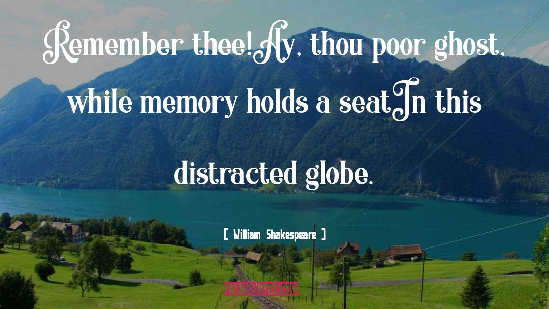 Watchlist Globe quotes by William Shakespeare