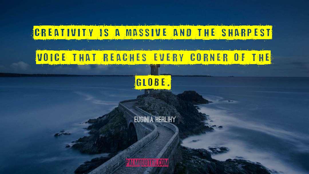 Watchlist Globe quotes by Euginia Herlihy