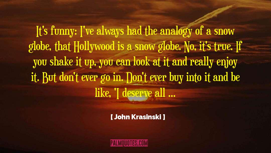 Watchlist Globe quotes by John Krasinski