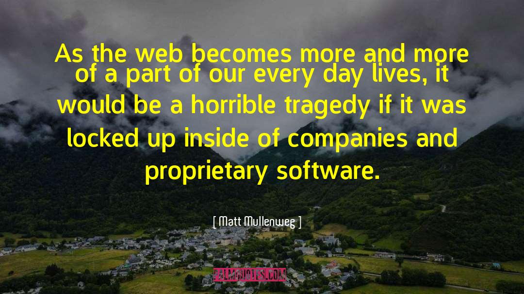 Watchout Software quotes by Matt Mullenweg