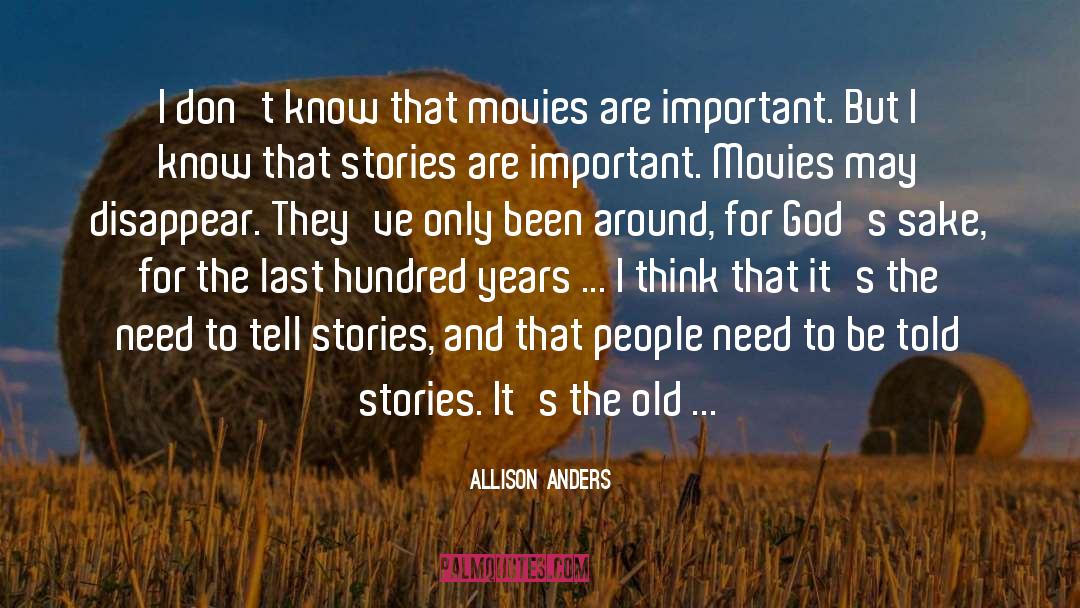 Water And Fire quotes by Allison Anders