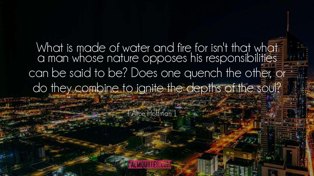 Water And Fire quotes by Alice Hoffman