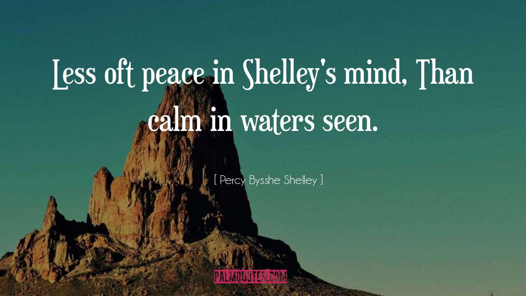 Water Bender quotes by Percy Bysshe Shelley