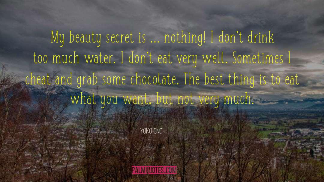 Water Chestnuts quotes by Yoko Ono