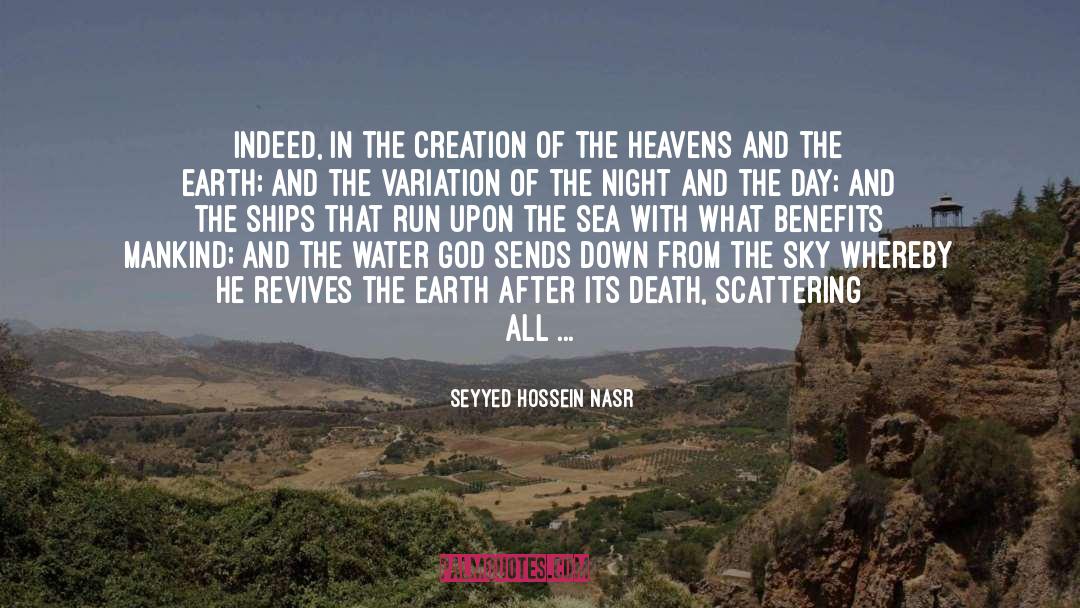 Water God quotes by Seyyed Hossein Nasr