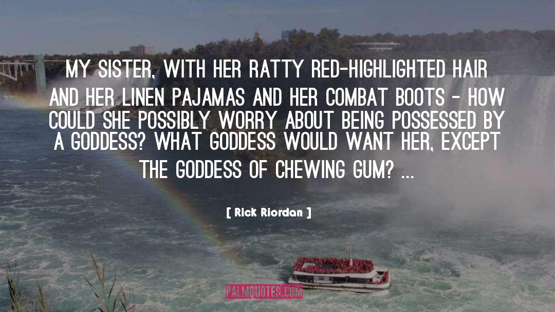 Water Goddess quotes by Rick Riordan