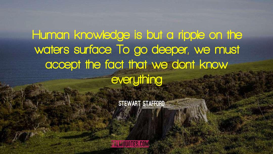 Water Ripple Effect quotes by Stewart Stafford