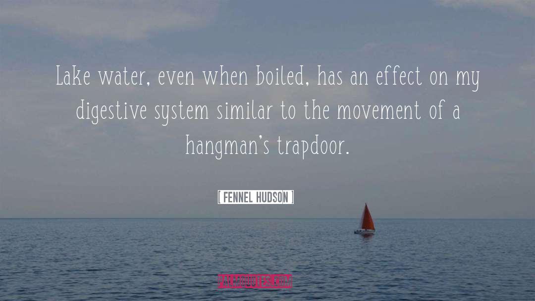 Water Ripple Effect quotes by Fennel Hudson