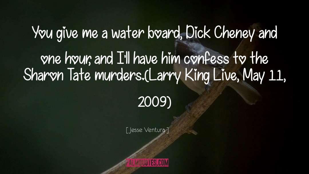 Waterboarding quotes by Jesse Ventura