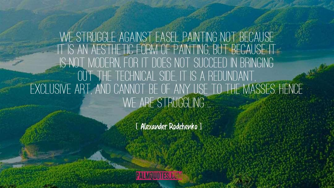 Watercolors quotes by Alexander Rodchenko