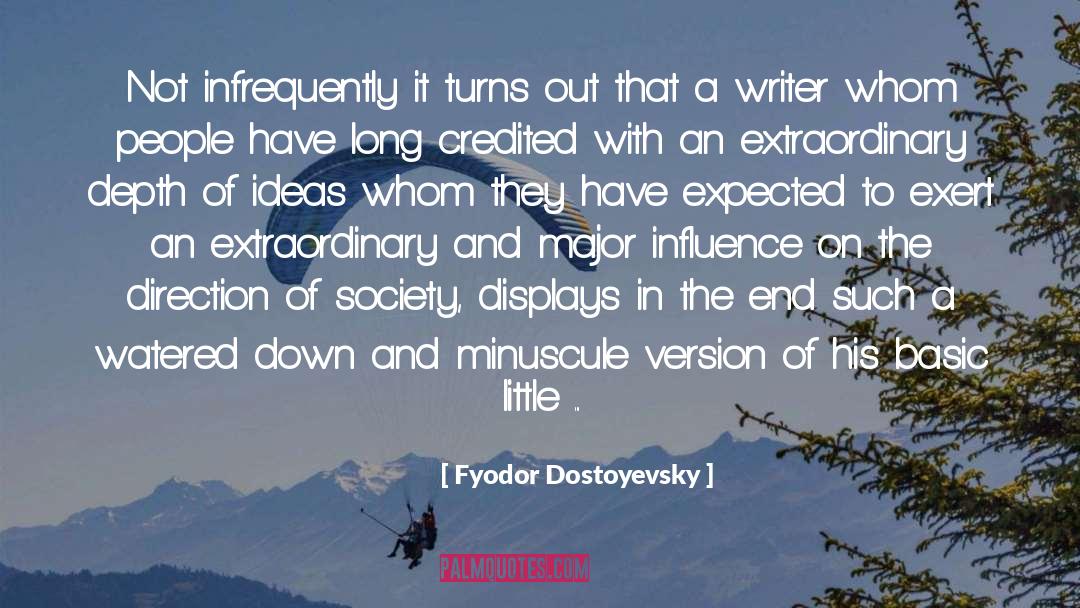 Watered Down quotes by Fyodor Dostoyevsky