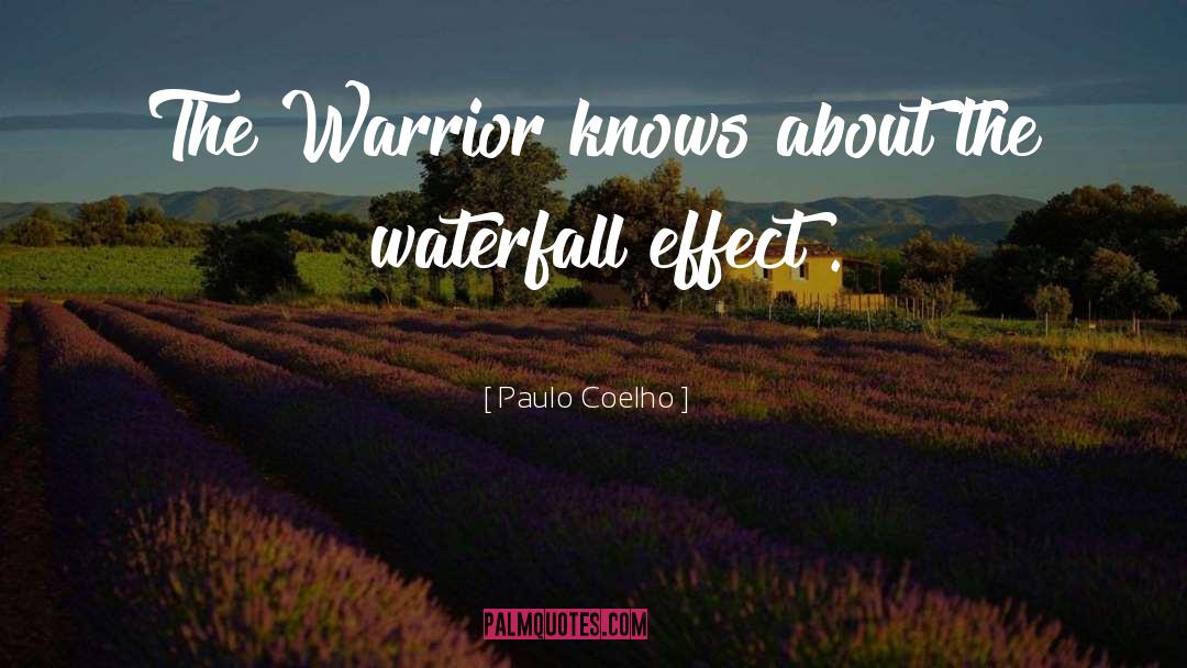 Waterfall quotes by Paulo Coelho