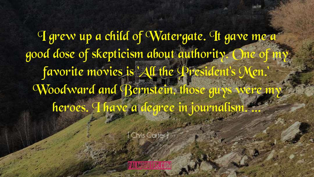 Watergate quotes by Chris Carter