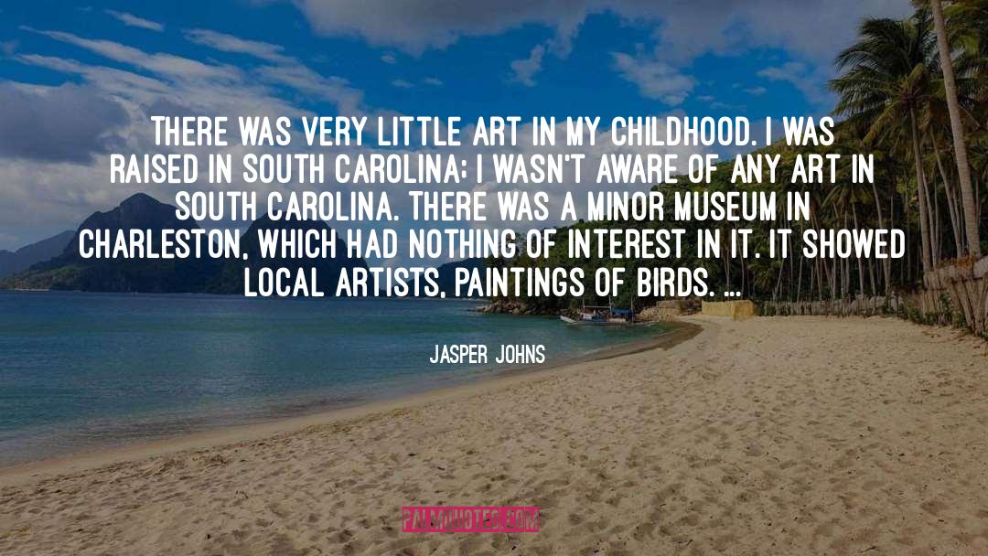Waterkeepers Carolina quotes by Jasper Johns