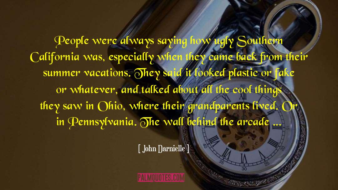 Waterland Arcade quotes by John Darnielle